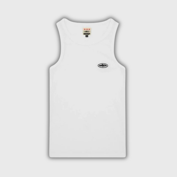 Corteiz HMP Essentials Tank Top White