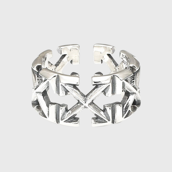 HYPER Multi Arrow Ring Silver