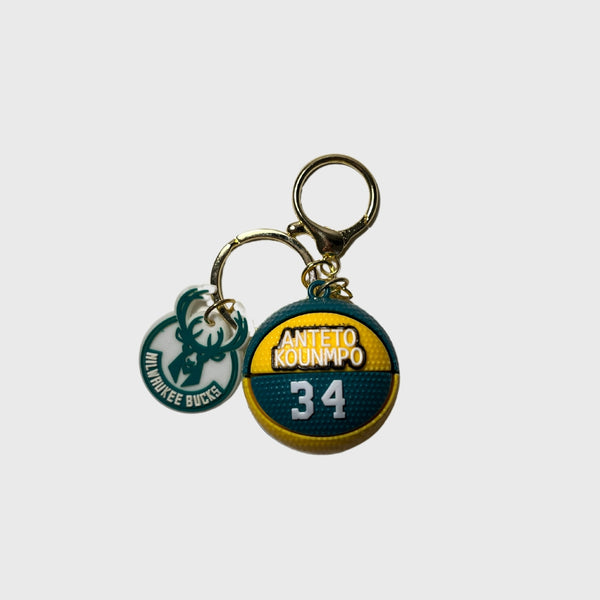 Hyper 3D Basketball Keychain Antetokounmpo