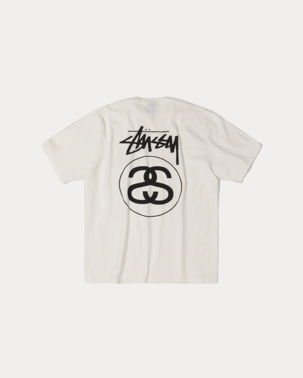 Stussy Stock Link Tee Pigment Dyed Natural