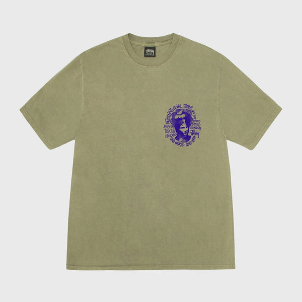 Stussy Camelot Tee Pigment Dyed Olive