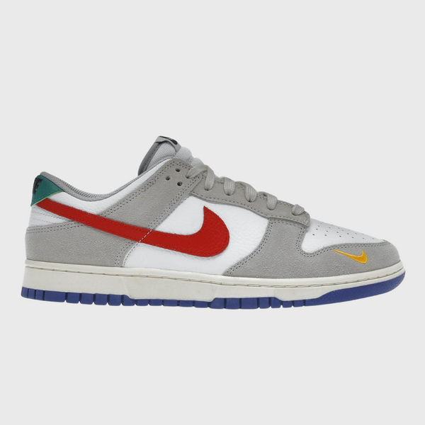 Nike Dunk Low Light Iron Ore Red Blue