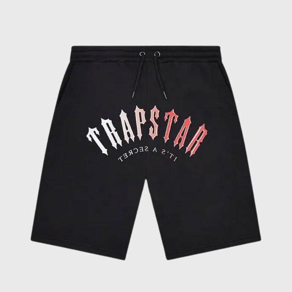 Trapstar Irongate Arch Gel Shorts Black/Red