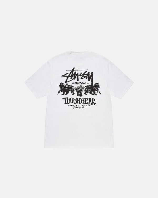 Stussy Tough Gear International Tee White