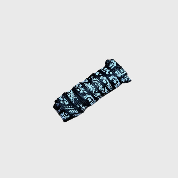 HYPER Bandana Flat Sneaker Laces Black