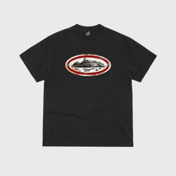 Corteiz Rusty Alcatraz Tee Black