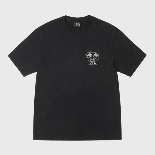 Stussy Classic Gear Tee Pigment Dyed Black