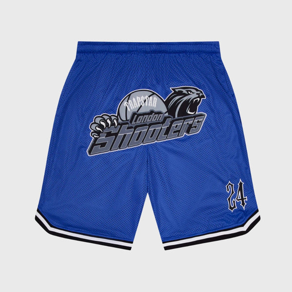 Trapstar Shooters Basketball Shorts Blue