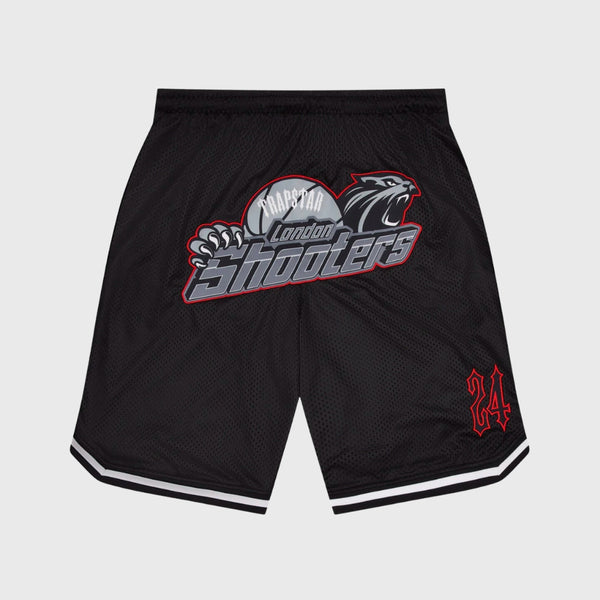 Trapstar Shooters Basketball Shorts Black/Red