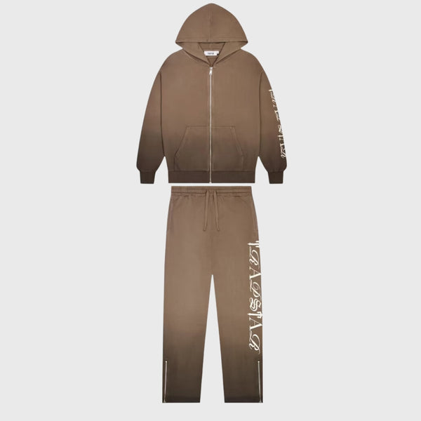 Trapstar Script 2.0 Tracksuit Walnut