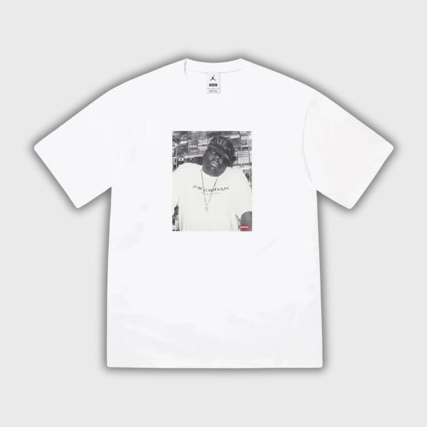 Supreme Jordan Biggie S/S Top White