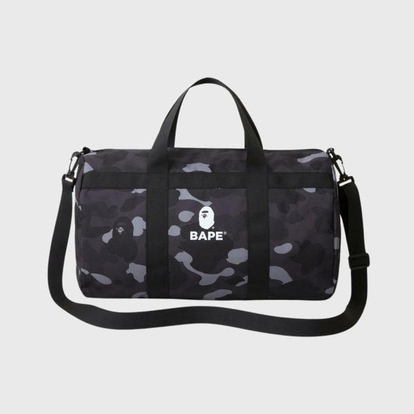 BAPE Black Boston Big Duffle Bag 2022 Spring Collection