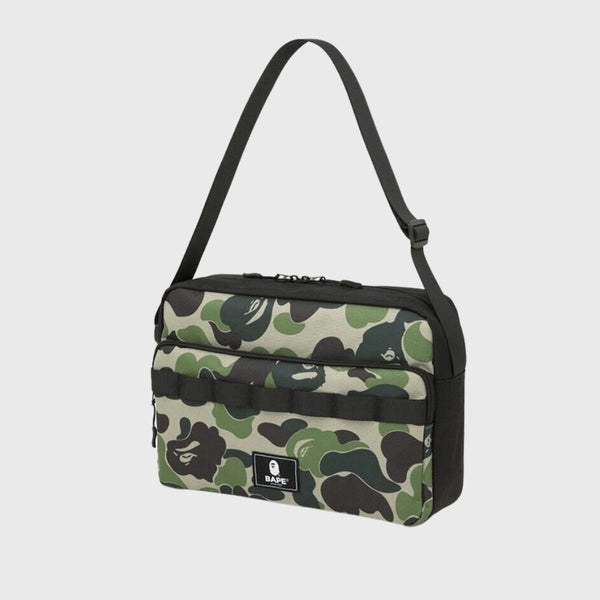 BAPE Green ABC Camo Shoulder Bag 2021 Winter Collection