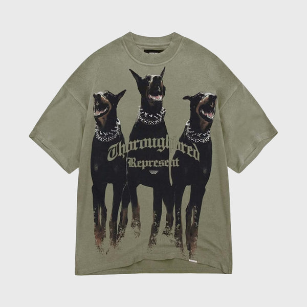 Represent Thoroughbred T-Shirt Khaki