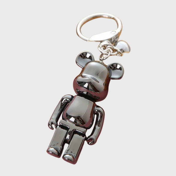 Hyper Metallic Bear Keychain