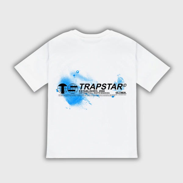 Trapstar Global Distribution Tee White