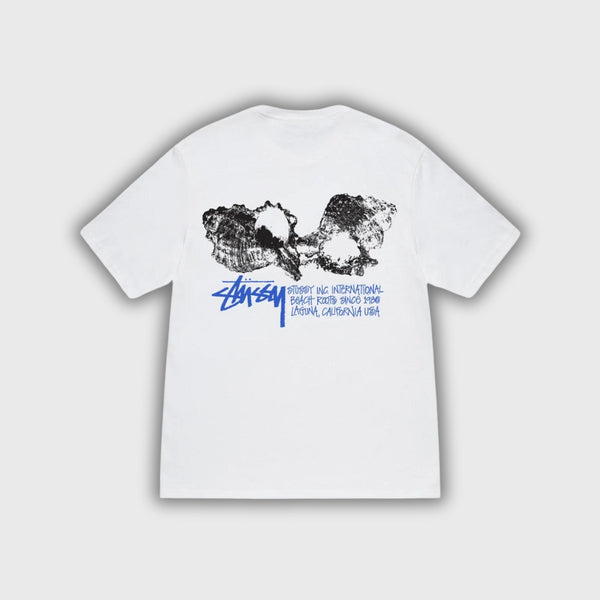 Stussy Shells Tee White