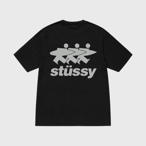 Stussy Surfwalk Tee Black