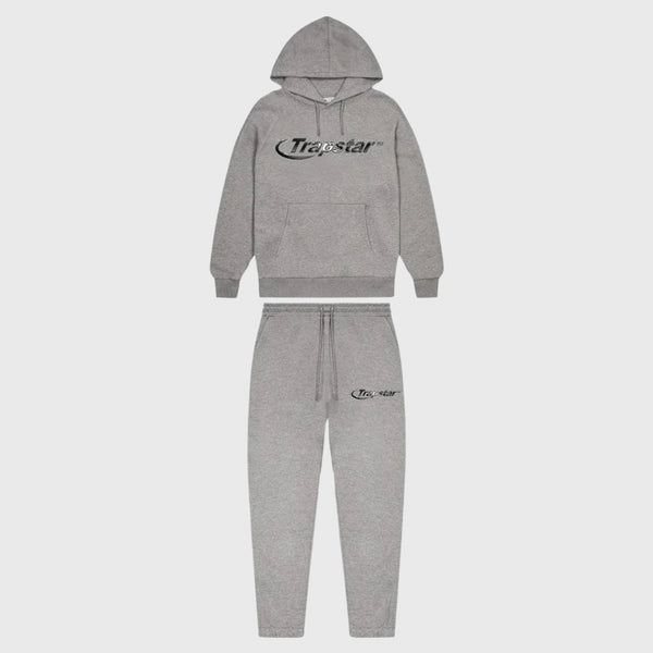 Trapstar Hyperdrive Monochrome Tracksuit Grey