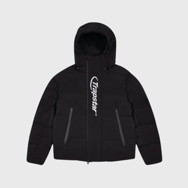 Trapstar Hyperdrive Technical Puffer Black/Reflective Logo