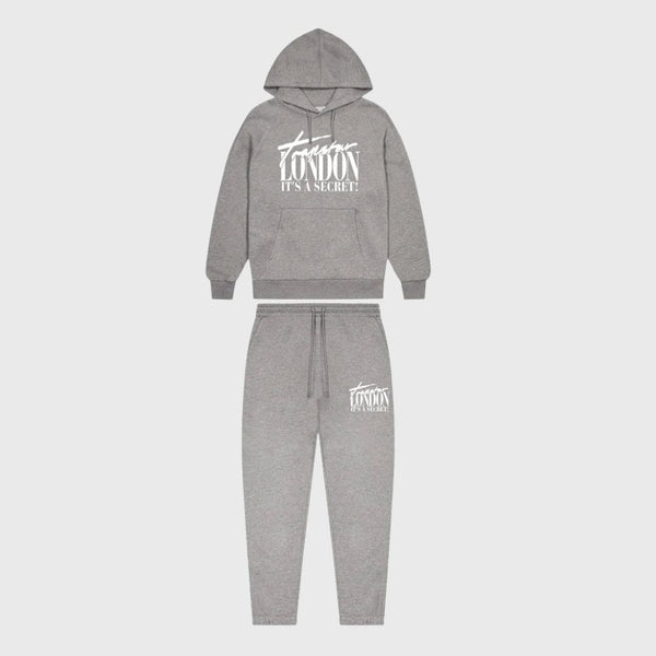 Trapstar London Tracksuit Grey/White