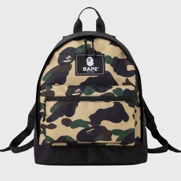 BAPE A Bathing Ape Camo Backpack Daypack 10L 2021 Summer