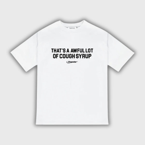 Trapstar x Cough Syrup Print Tee White