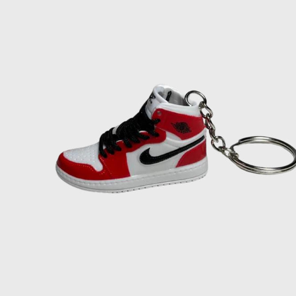 Hyper 3D Sneaker Keychain AJ1 High Red Chicago