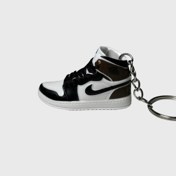 Hyper 3D Sneaker Keychain AJ1 High Mocha Brown