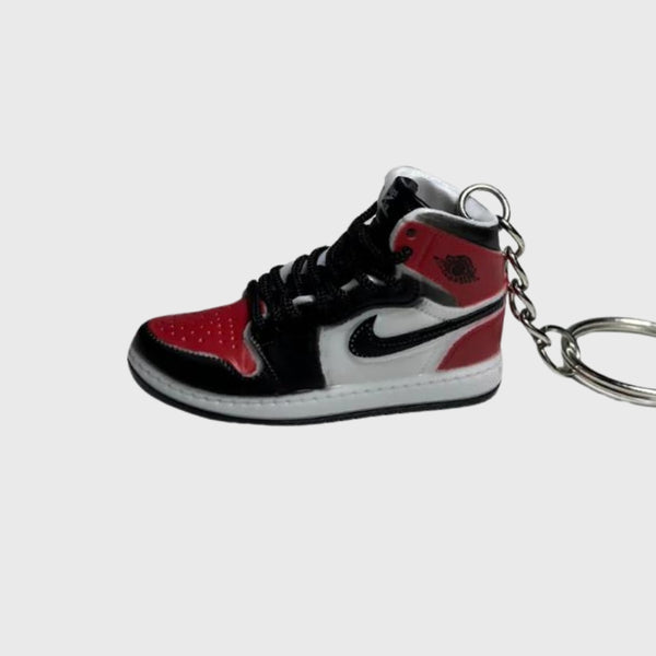 Hyper 3D Sneaker Keychain AJ1 High Bred Toe