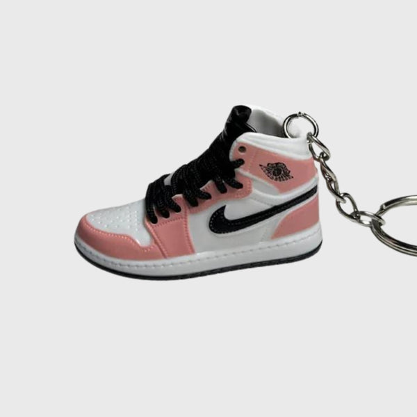 Hyper 3D Sneaker Keychain AJ1 High Coral Pink