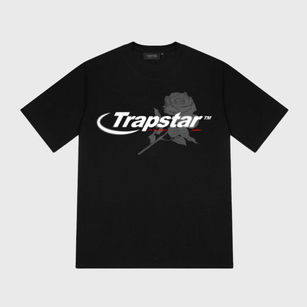 Trapstar Hyperdrive Rose Tee Black