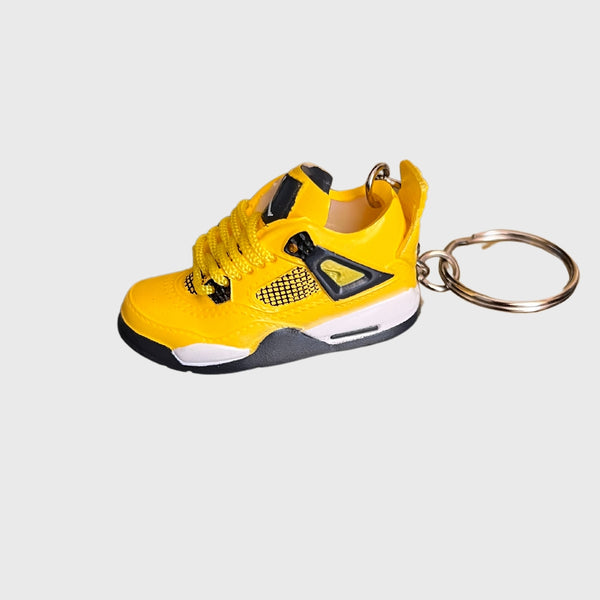 Hyper 3D Sneaker Keychain Jordan 4 Lightning