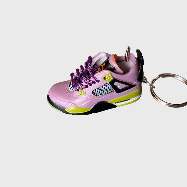 Hyper 3D Sneaker Keychain Jordan 4 Canyon Purple