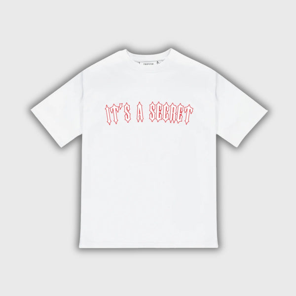 Trapstar It's a Secret Tee 2.0 White/Red